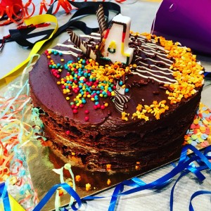 Matilda the musical birthday cake