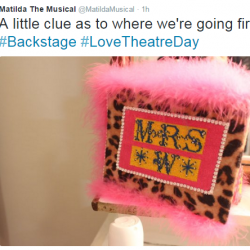 Matilda Love Theatre Day-Backstage 1