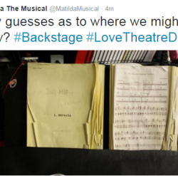 Matilda Love Theatre Day-Backstage 4