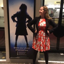 Matilda The Musical competition winner pose