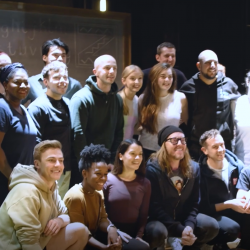 Tim Minchin surprising the cast of Matilda the Musical